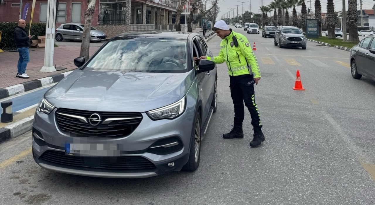Manisada hem havadan hem karadan trafik denetimi