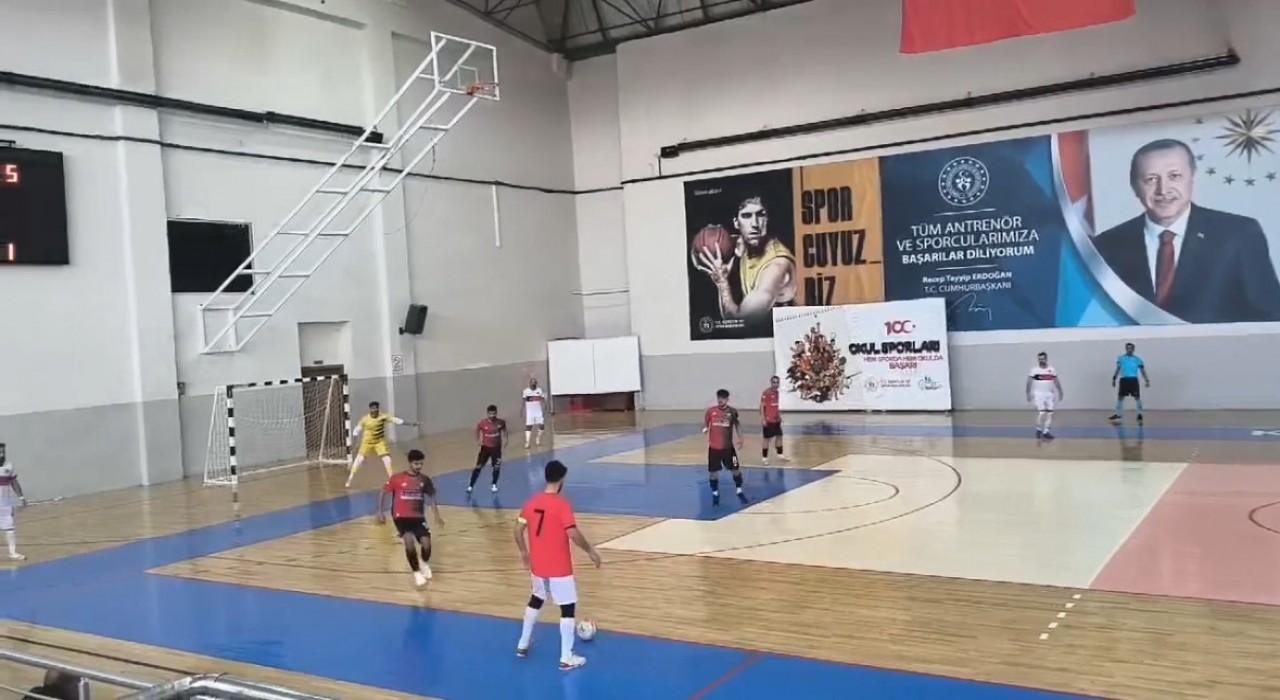 Mardinde futsal heyecanı