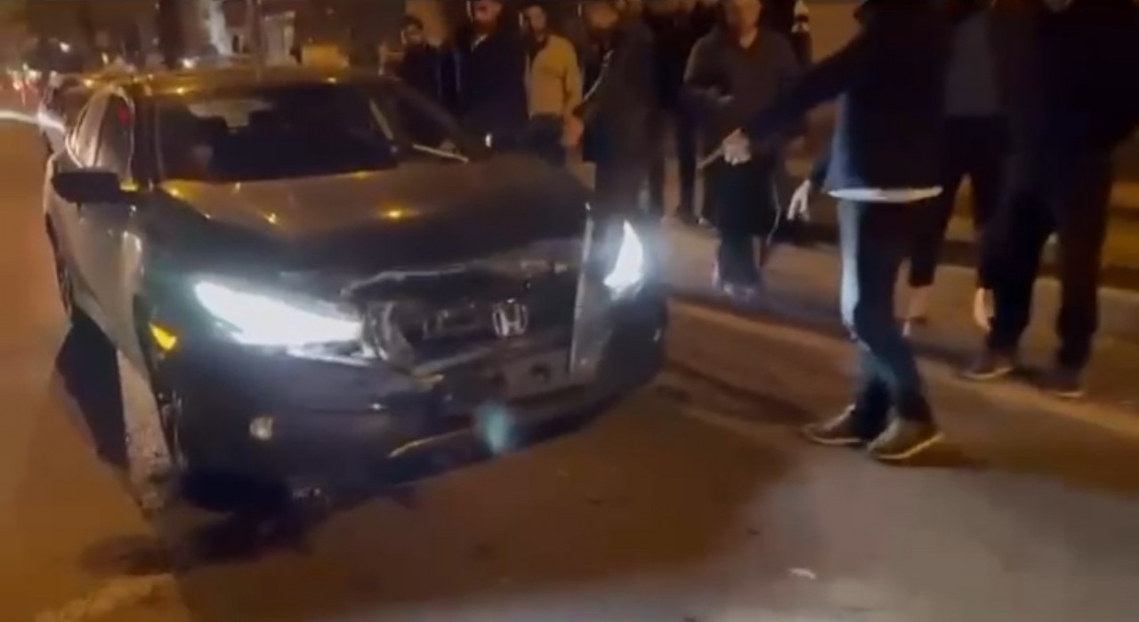 Mardinde maddi hasarlı zincirleme trafik kazası