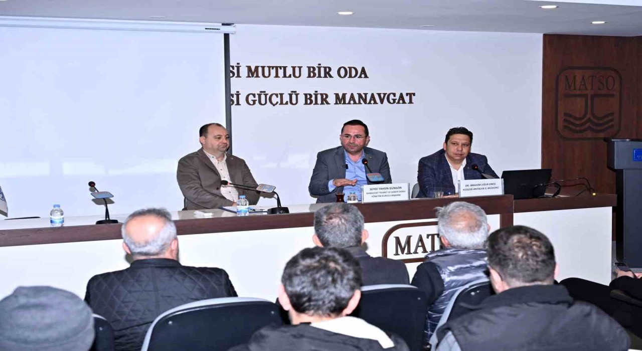 MATSO üyelerine KOSGEBin yeni destek programı anlatıldı