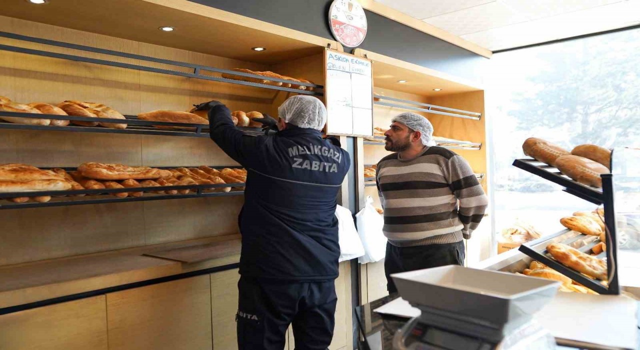 Melikgazi Zabıtasından Ramazan öncesi sıkı denetim
