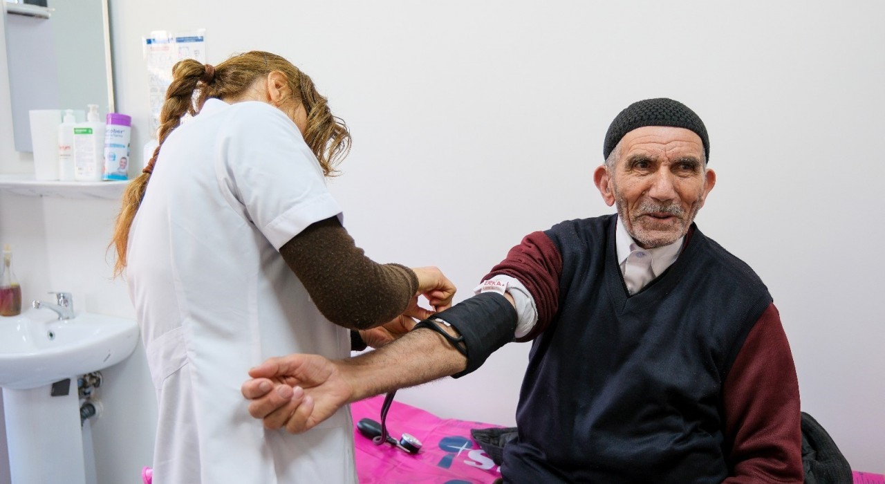 Menemen Asarlıkta sağlık hizmetine ulaşmak artık yürüme mesafesinde