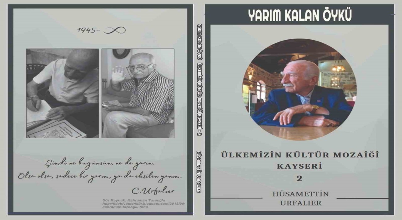 Merhum Urfalıerin ikinci kitabı yayınladı: Yarım Kalan Öykü