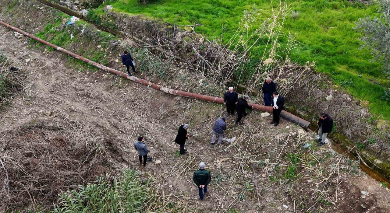 Mersinde üreticilerin sulama suyu sorunu çözülüyor