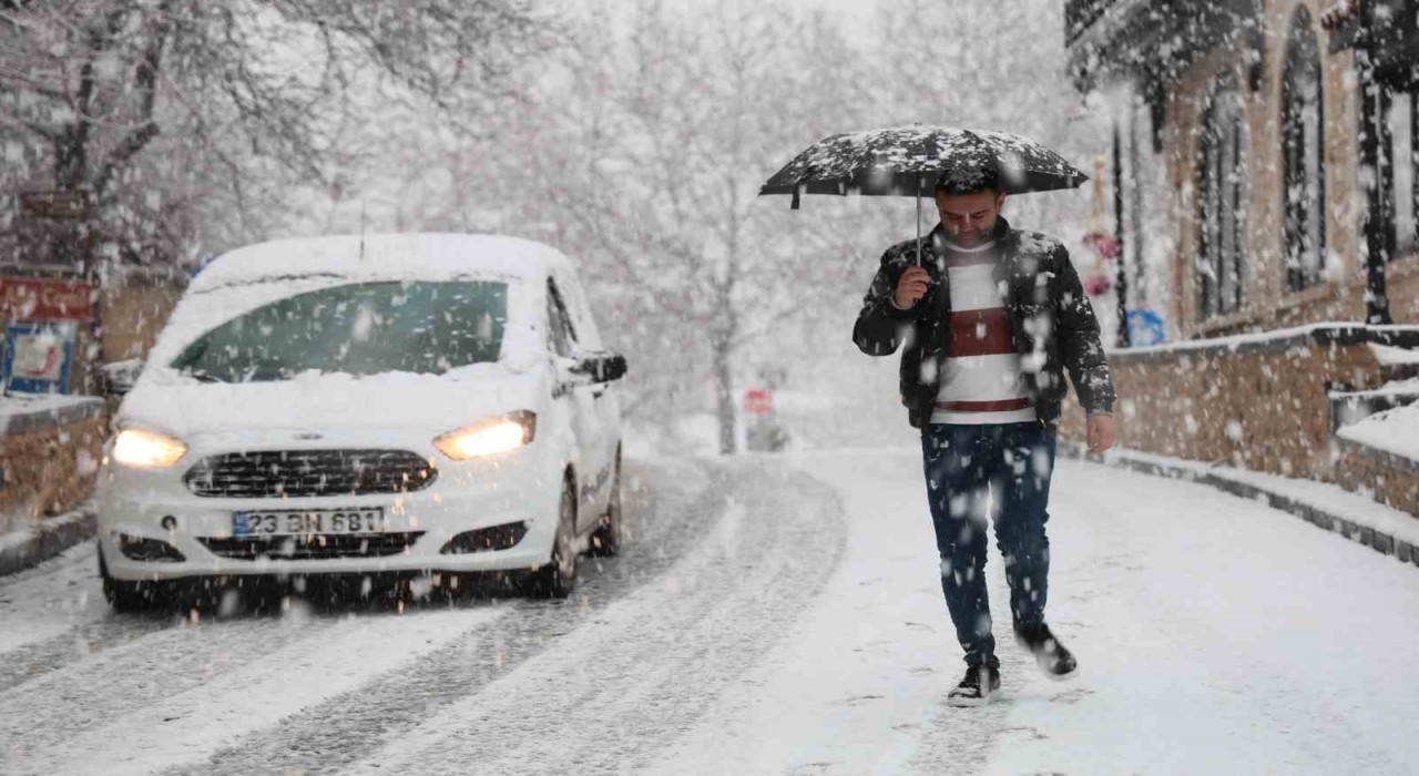 Meteorolojiden Elazığ için kuvvetli kar yağışı uyarısı