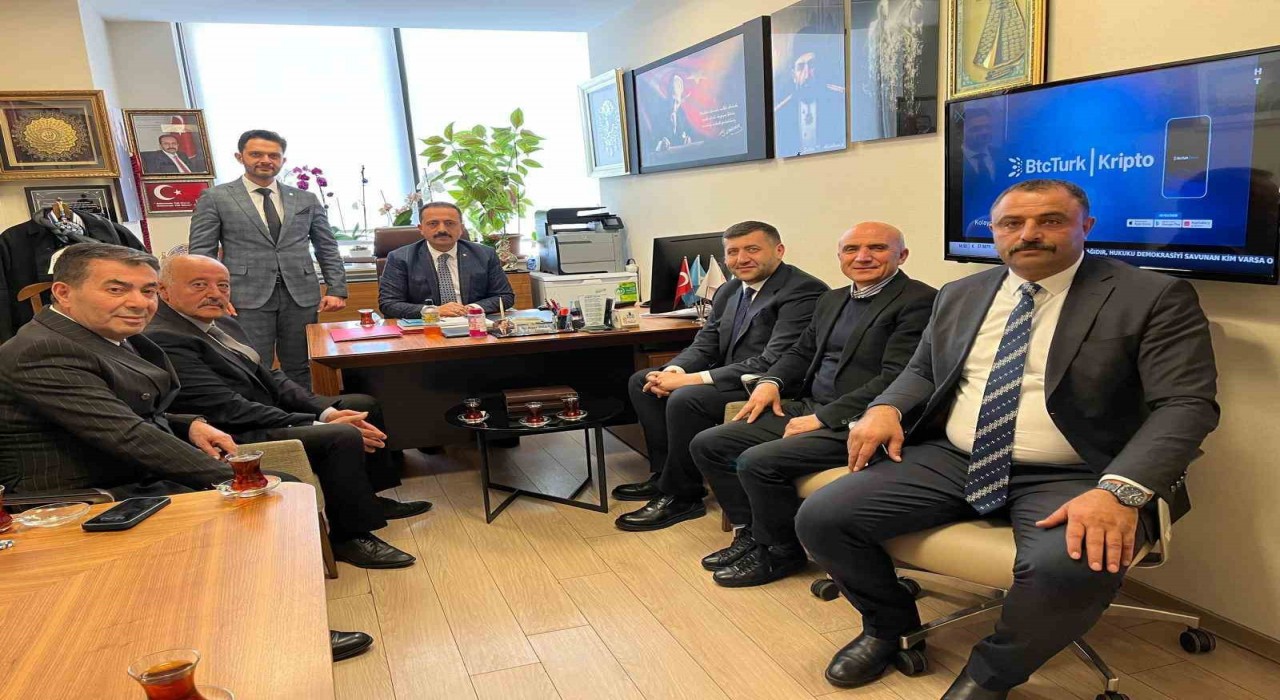 MHPli Ersoy ile Başkan Metinden Bünyan için yeni projeler