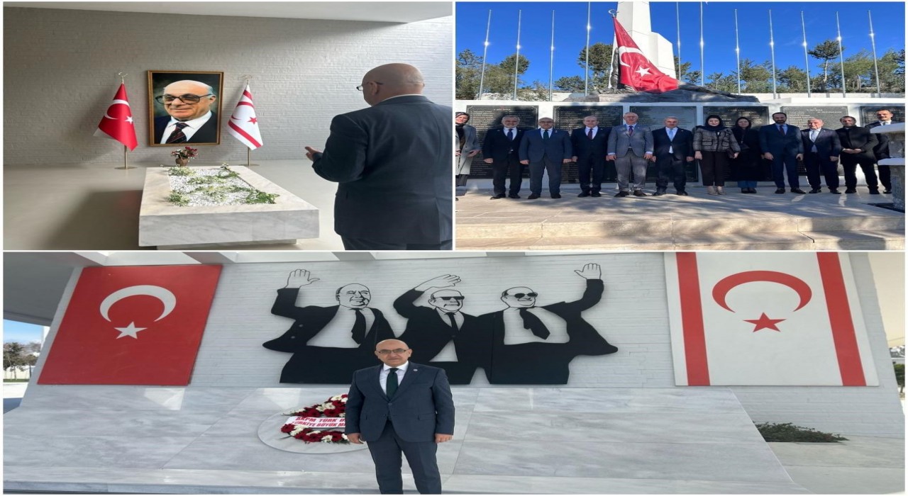 Milletvekili Cıngı, AKPM Türk Delegasyonu ile Kıbrısta