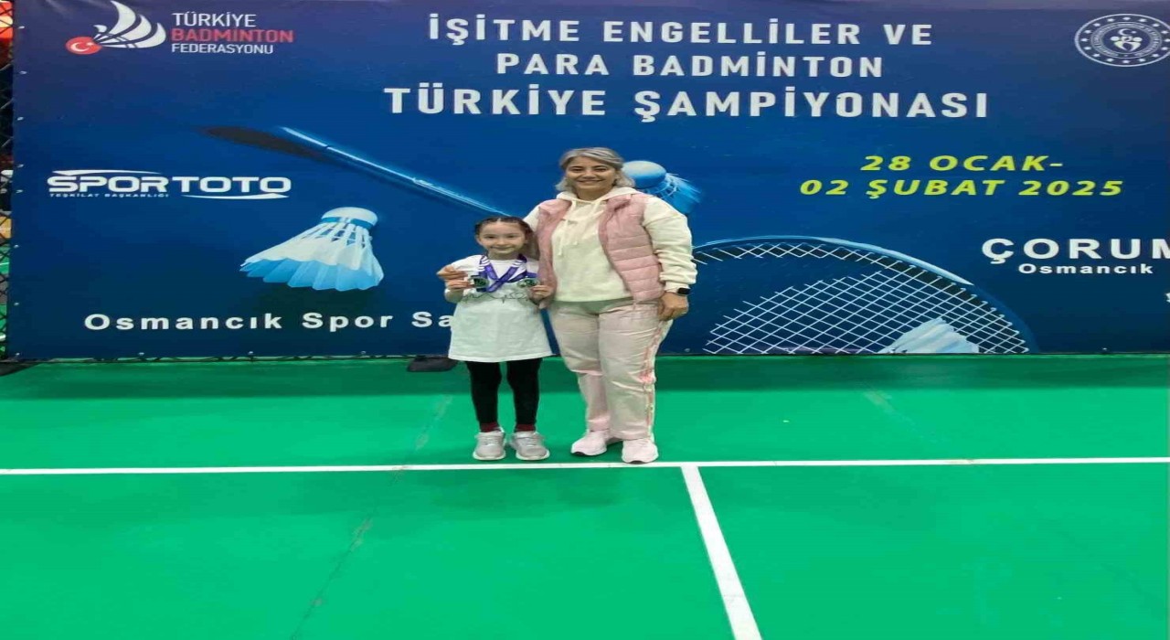 Minik Zeynep Türkiye 2ncisi oldu