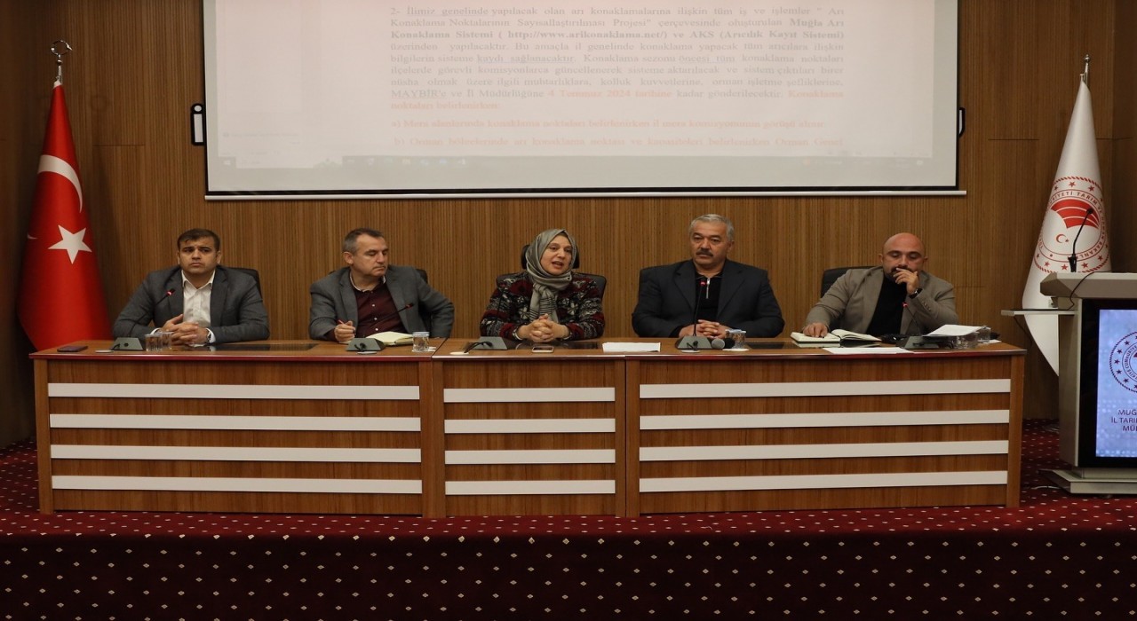 Muğlada 2025 yılı Arıcılık Toplantısı gerçekleştirildi