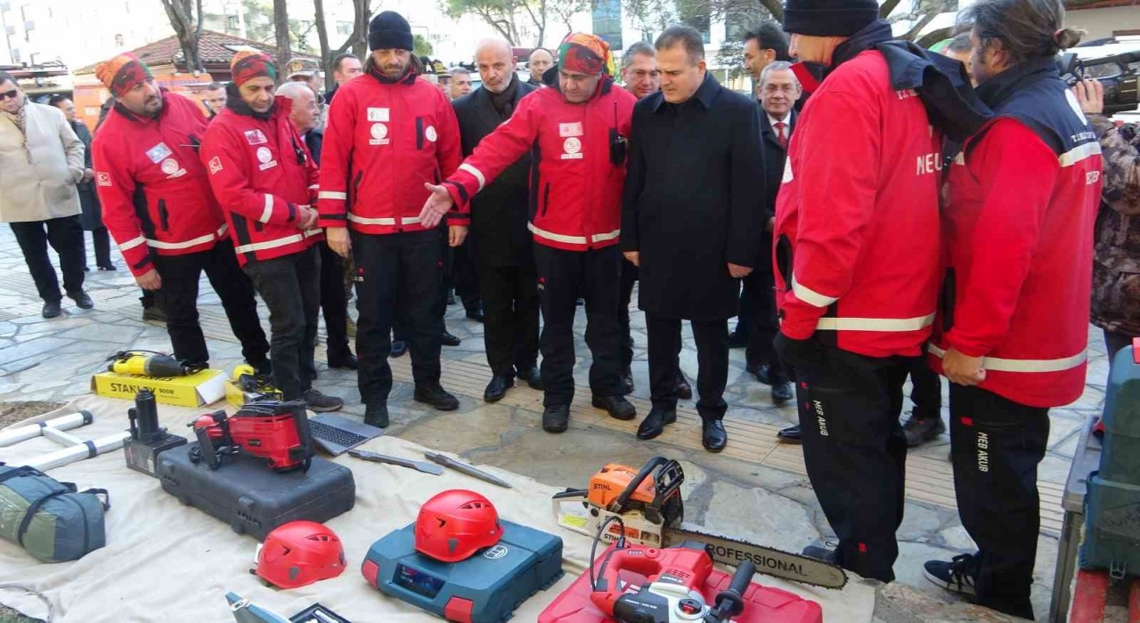 Muğlada, 6 Şubat depremlerinin ikinci yıl dönümünde anma programı düzenlendi