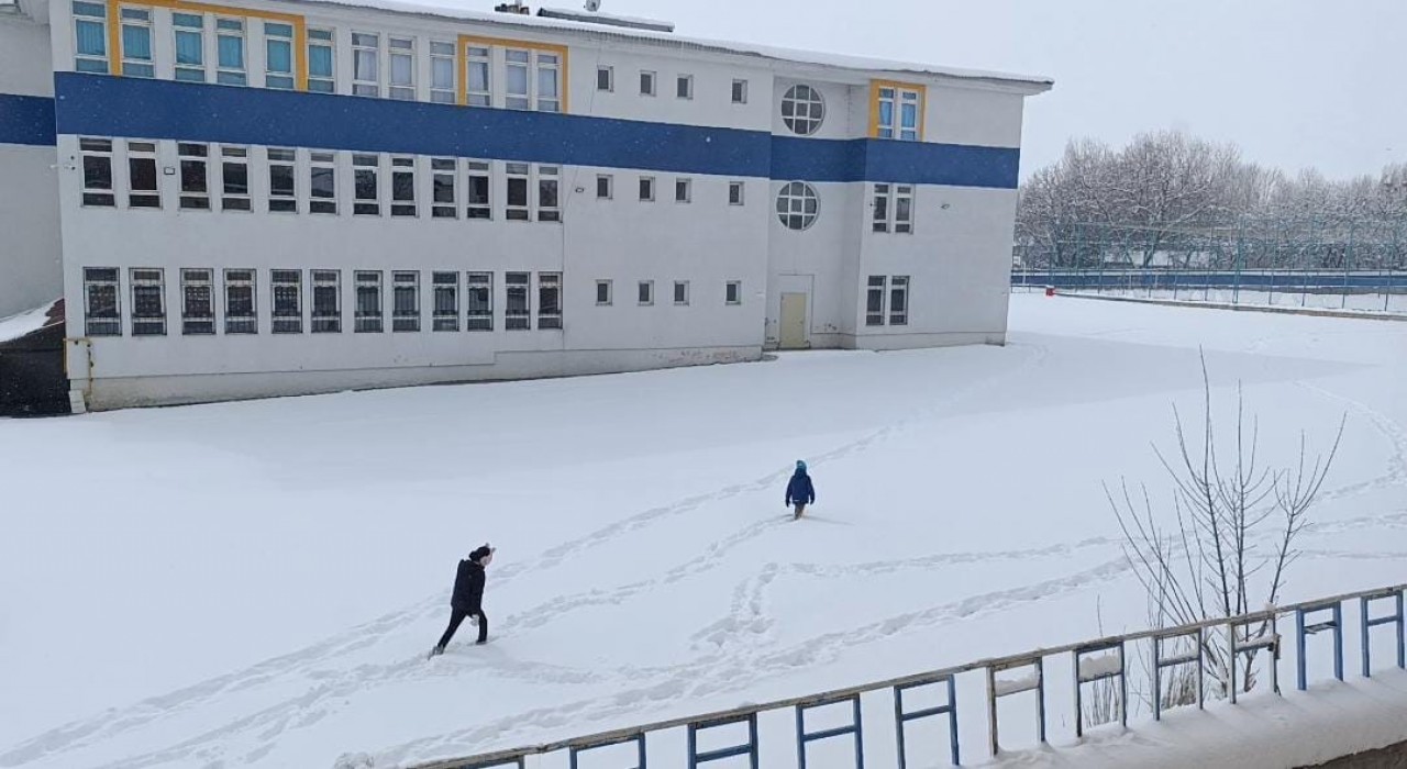 Muradiyede kar yağışı: 15 yerleşim yerinin yolu kapandı