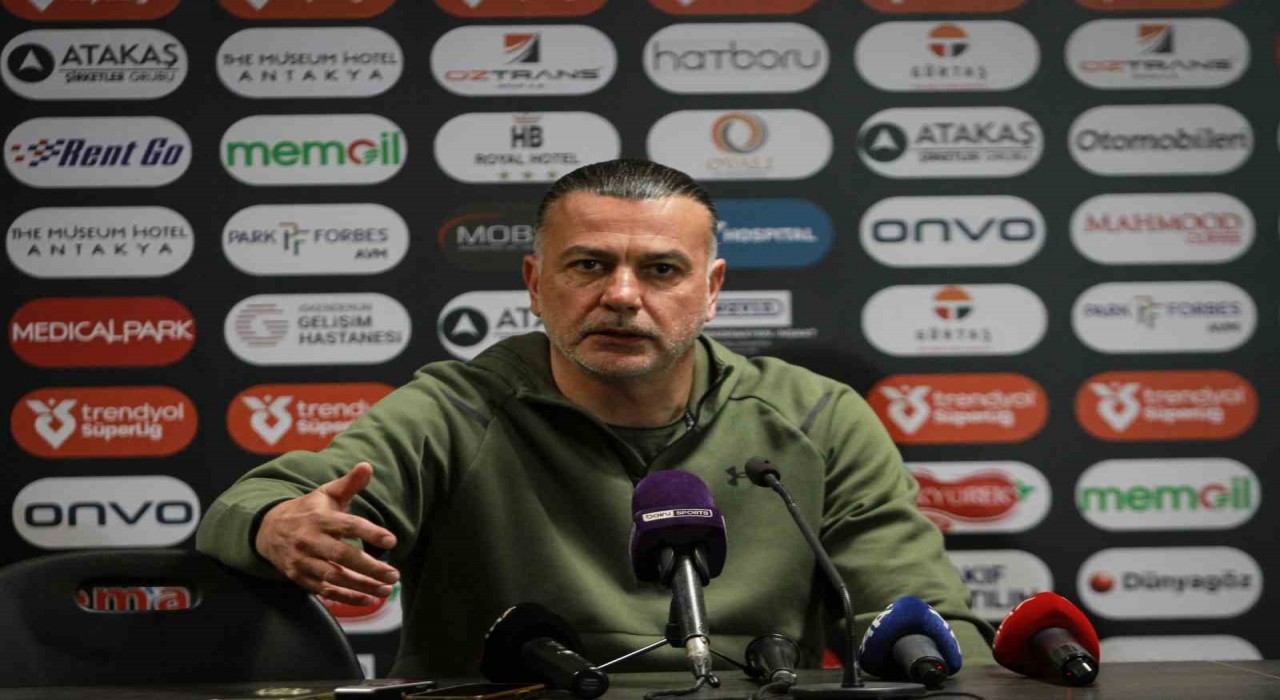 Murat Şahin: Galip gelmeyi istediğimiz bir maçtı