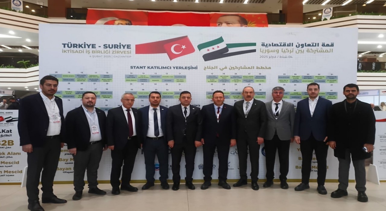MÜSİAD yetkilileri, Suriyenin yeniden imarı için Suriyeli işadamları ile buluştu