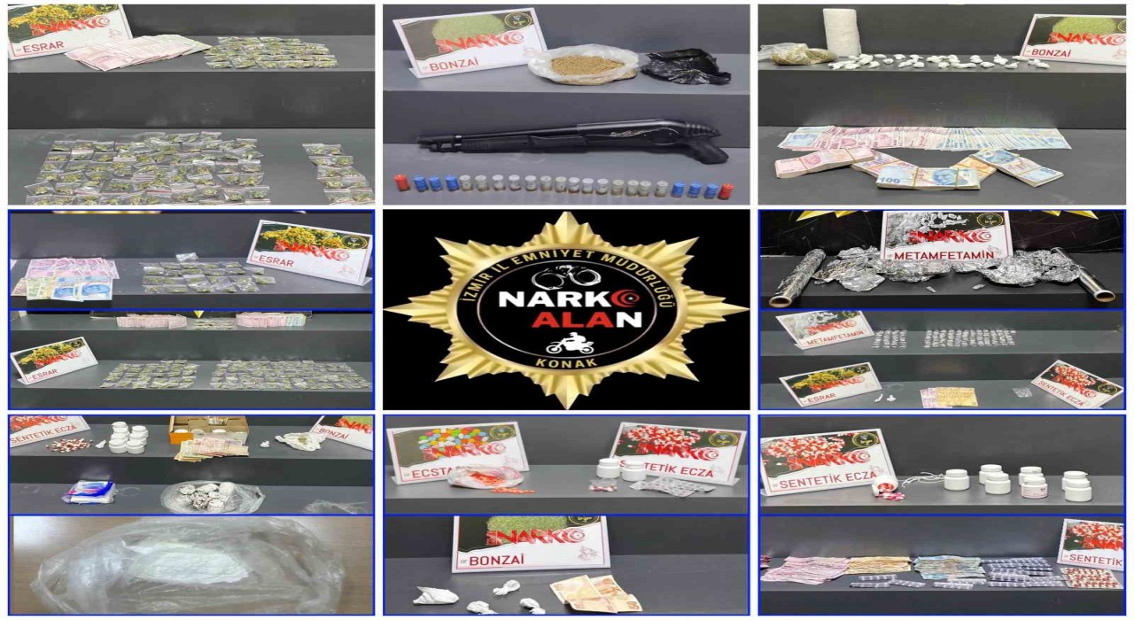 Narkoalan uyuşturucu tacirlerinin korkulu rüyası oldu: 11 tutuklama