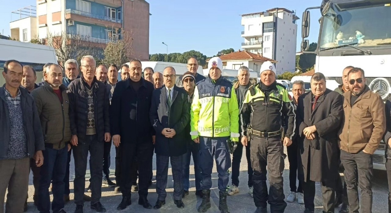Nazillide okul servisleri denetlendi
