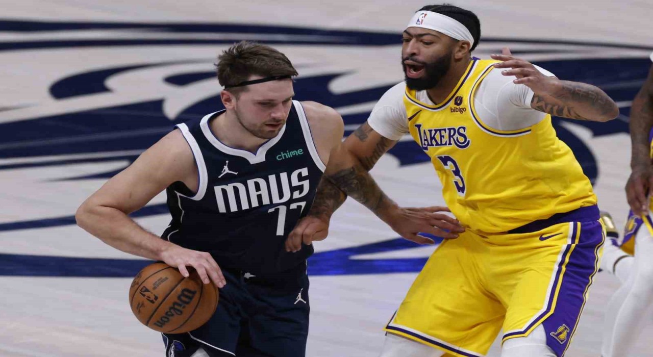 NBAde Lakers, Luka Doncici kadrosuna kattı, Anthony Davisi Dallasa gönderdi