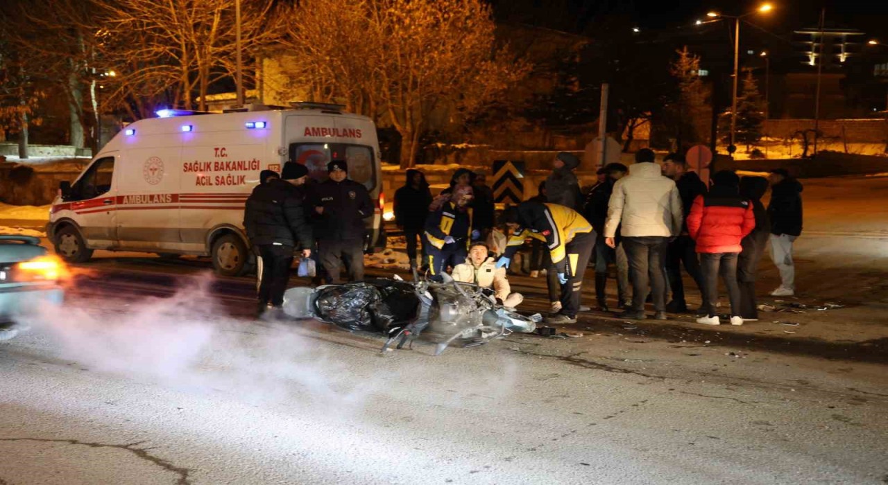 Nevşehirde trafik kazası: 2 yaralı