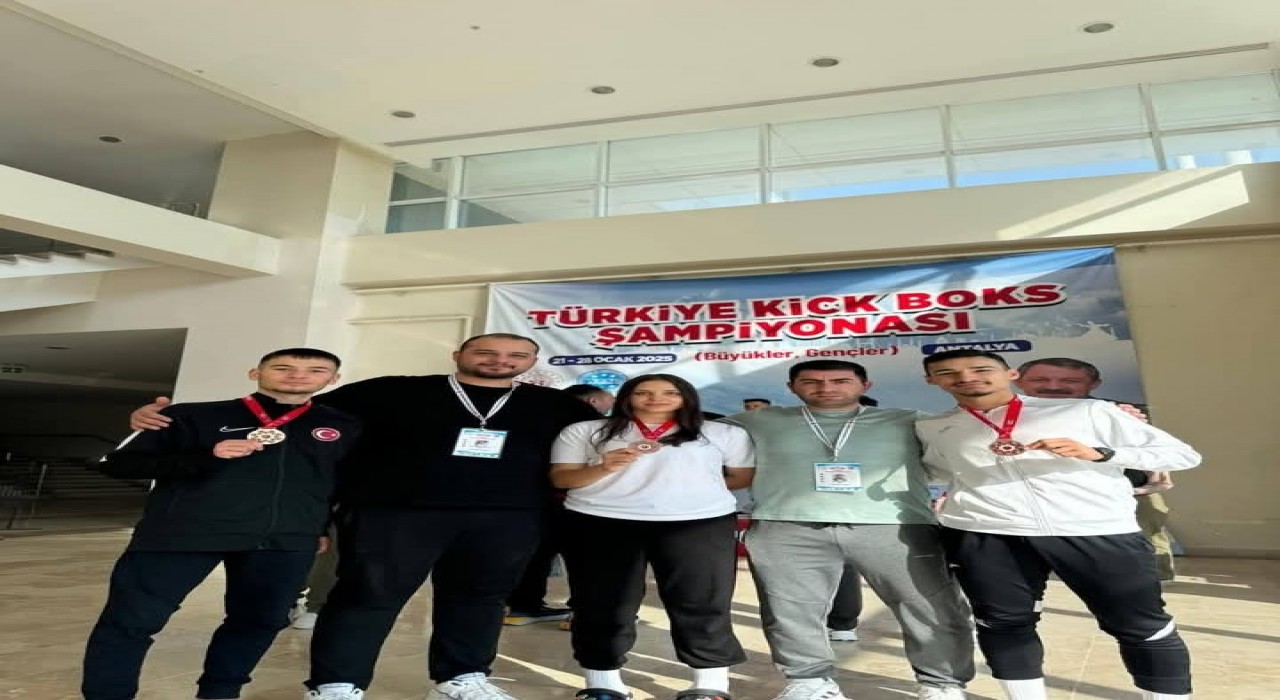 Niğde Kick Boks Takımı Türkiye Kick Boks Şampiyonasına damga vurdu