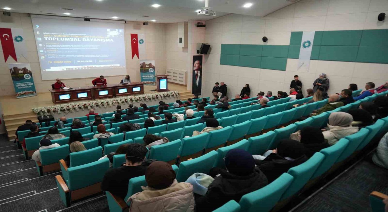 Niğdede Afet Sonrası Psikolojik İyileşme ve Toplumsal Dayanışma etkinliği