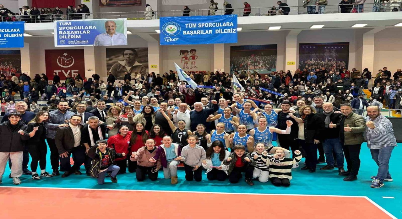 Nilüfer Belediyespor Ekerden Beşiktaş galibiyeti