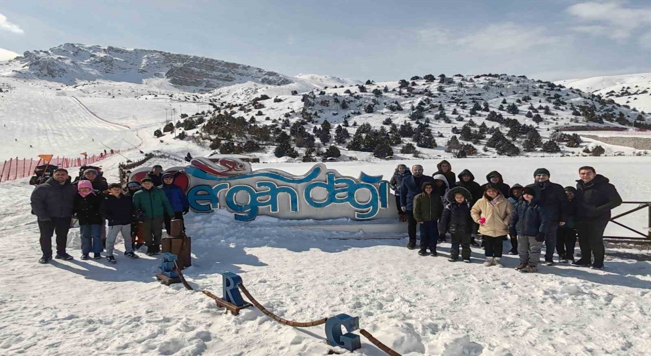 Öğrenciler Ergan Dağında unutulmaz bir gün geçirdi
