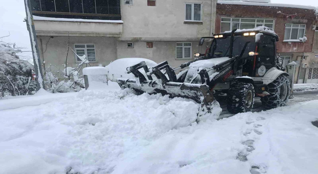Orduda kar yağışı hayatı olumsuz etkiliyor