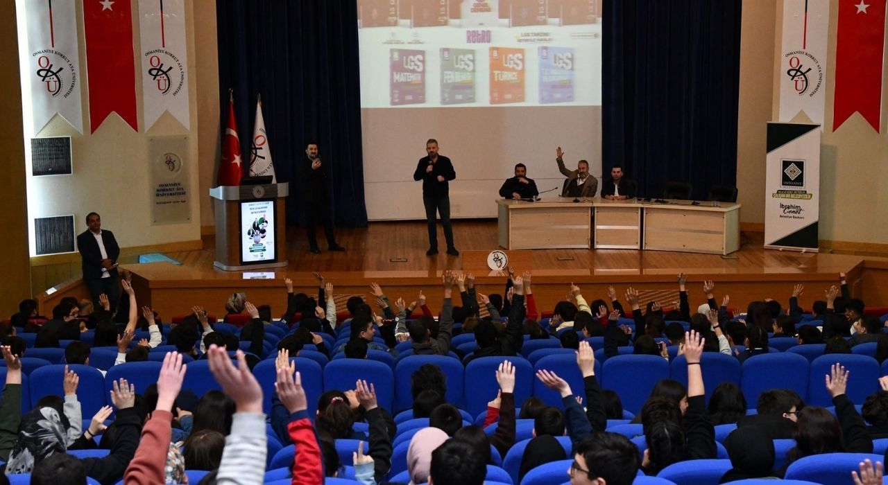 Osmaniye Belediyesi’nden Öğrencilere YKS ve LGS İçin Kazandıran Taktikler Semineri