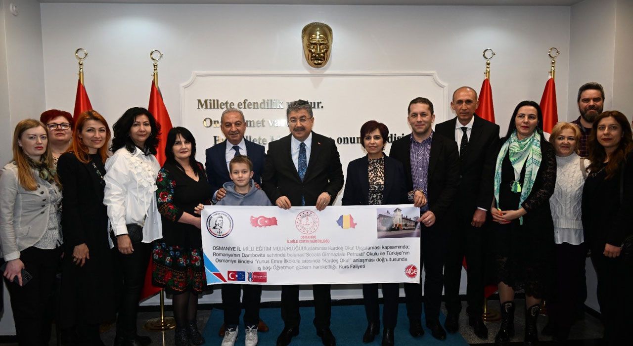 Osmaniye Valisi Yılmaz, Romanyalı Öğretmenleri Ağırladı