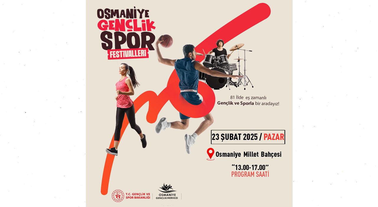 Osmaniye’de Büyük Etkinlik: Spor, Kültür ve Sanat Bir Arada!