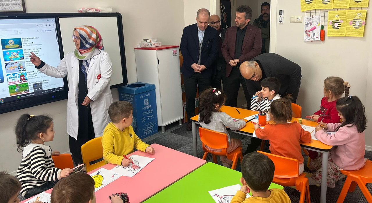 Osmaniye’de Hacı Nuri Çomu 4-6 Yaş Kur’an Kursu’na Önemli Ziyaret