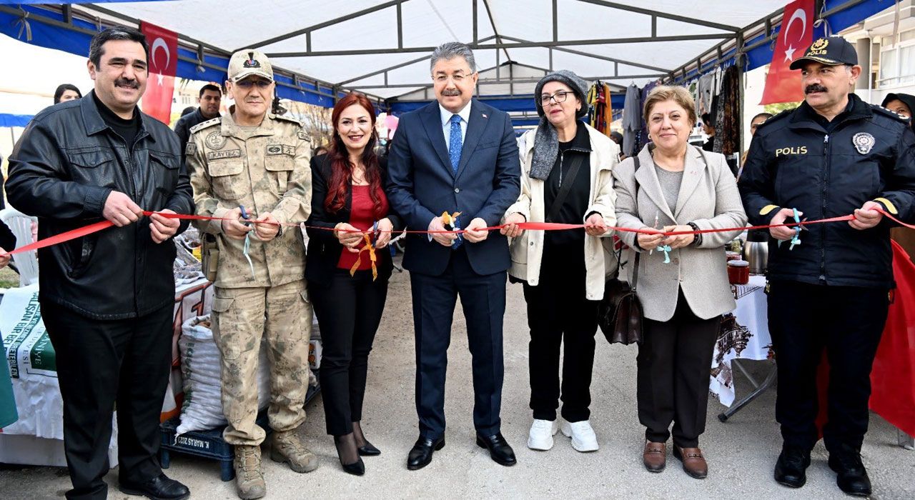 Osmaniye’de Kadın Girişimciliğine Destek: “Üreten Ev Hanımları Pazarı” Açıldı
