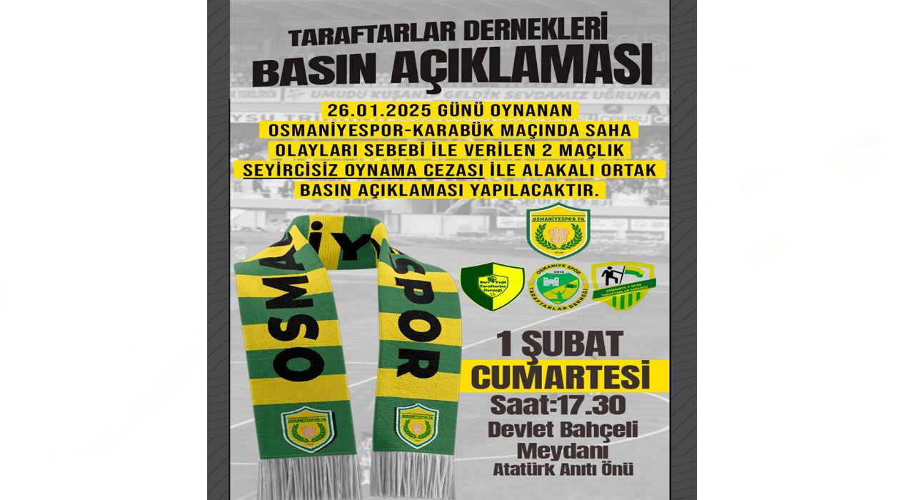 Osmaniyespor Taraftarlarından Cezaya Tepki
