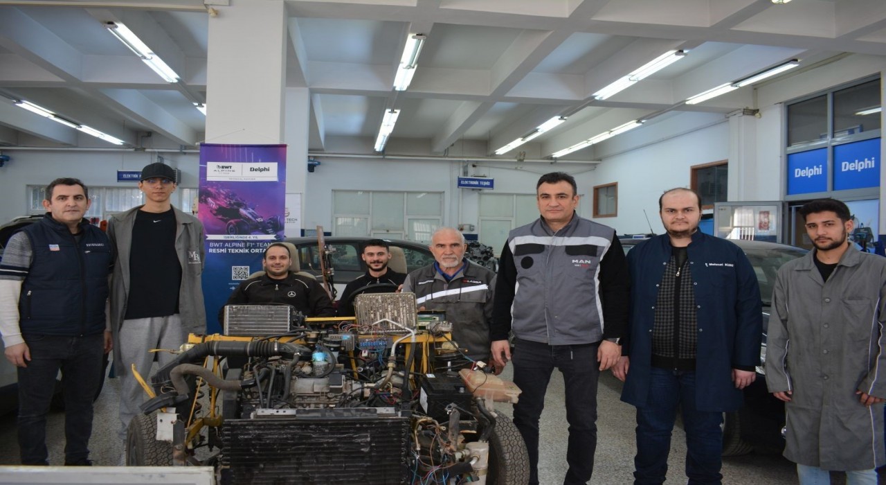 Otomotiv sanayinin kalbi, Ege Meslek Yüksekokulunda atıyor
