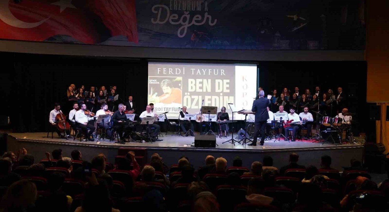 Palandöken Belediyesi Türk Musikisi Topluluğundan kaset şarkıları konseri