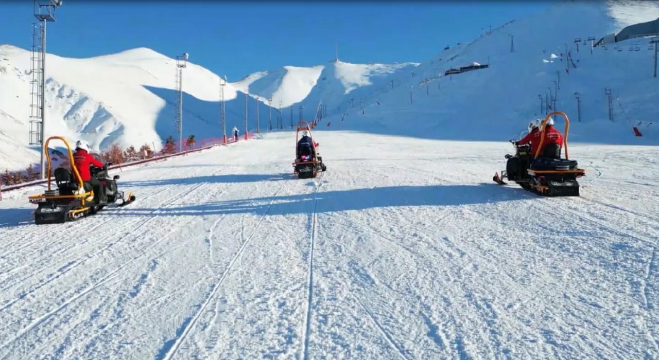 Palandökende yasaklı bölgede kayanlara 41 bin 342 TL ceza