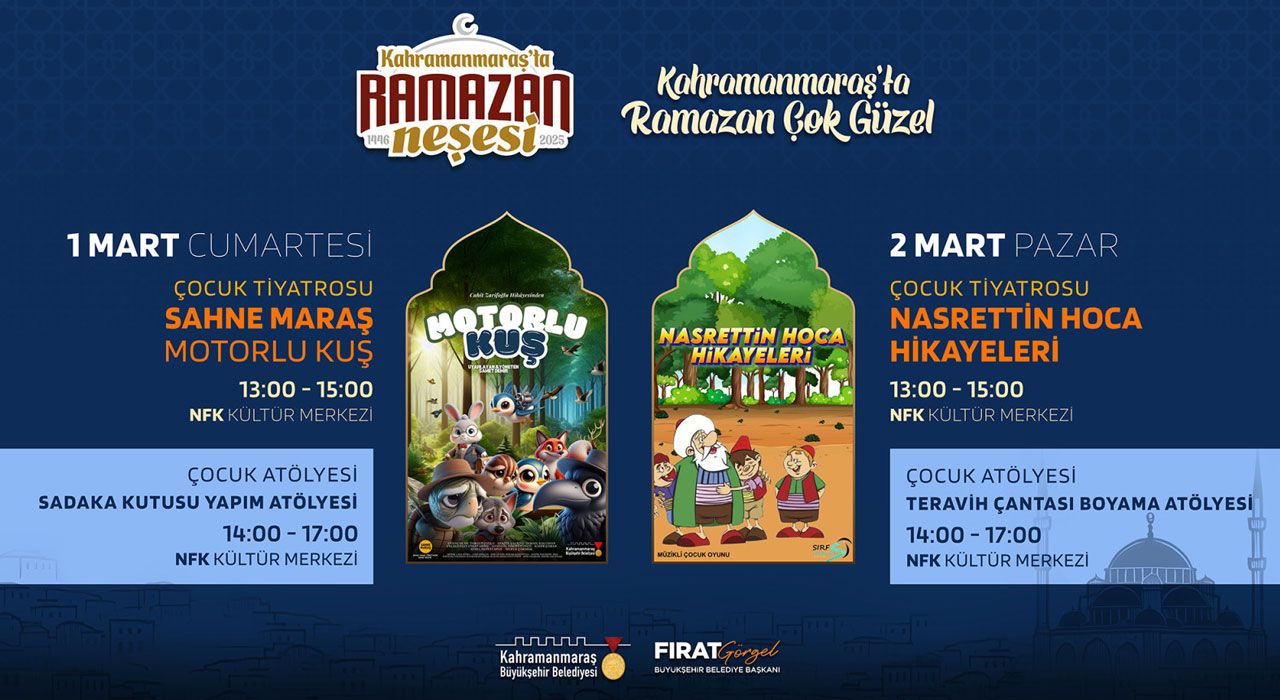 Ramazan Ayında Kahramanmaraş’ta Sanat ve Maneviyat Buluşuyor