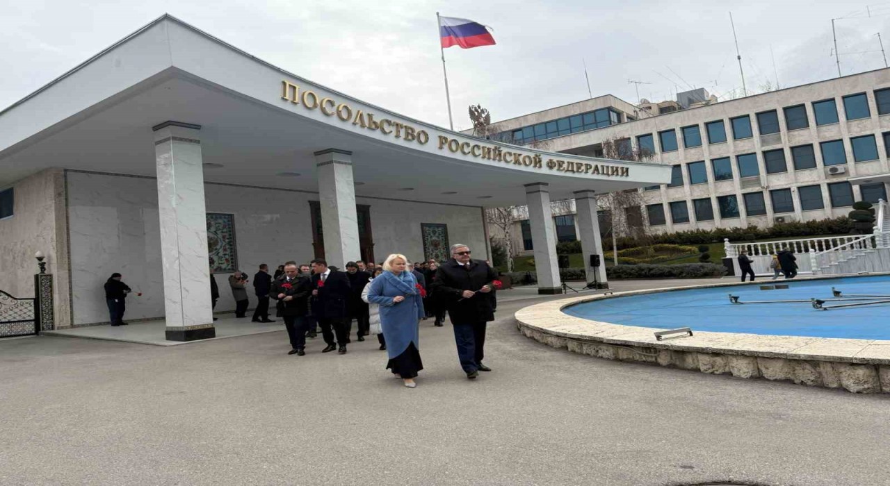 Rusyanın Ankara Büyükelçiliğinde Diplomatlar Günü kutlandı