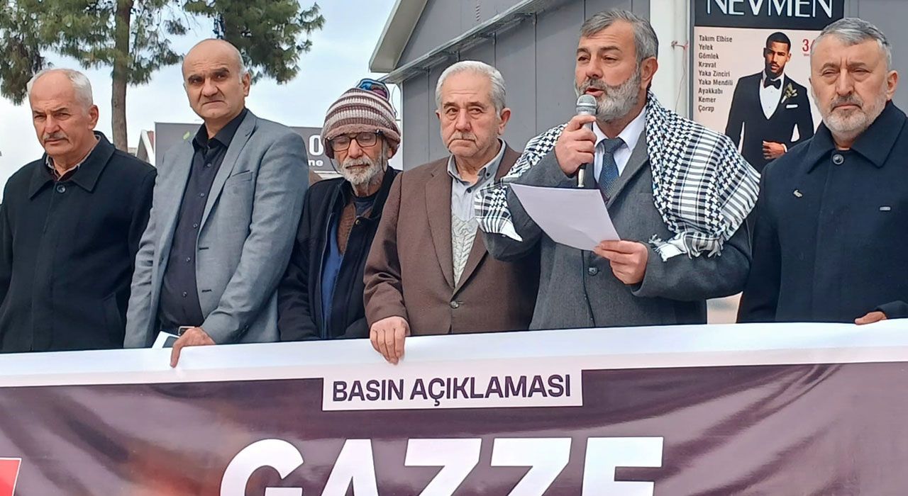 Saadet Partisi Osmaniye: "Gazze Gazzelilerindir!"
