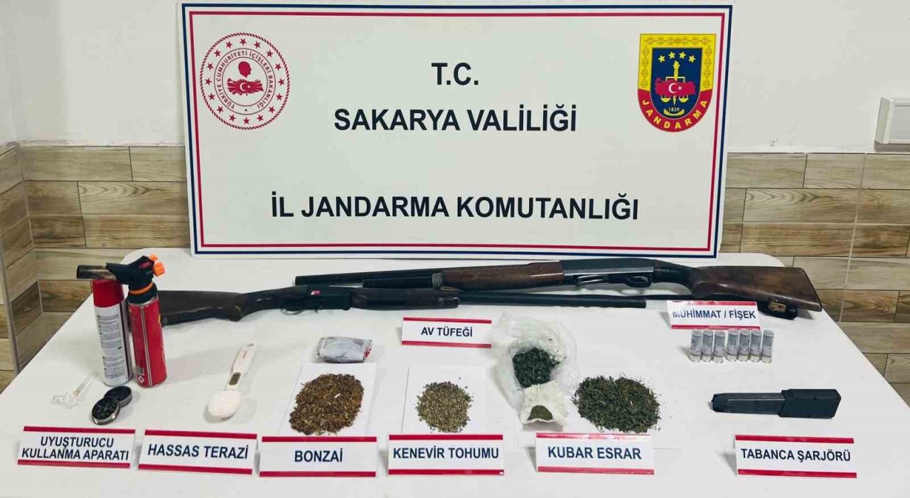 Sakaryada uyuşturucu operasyonu: 2 tutuklama