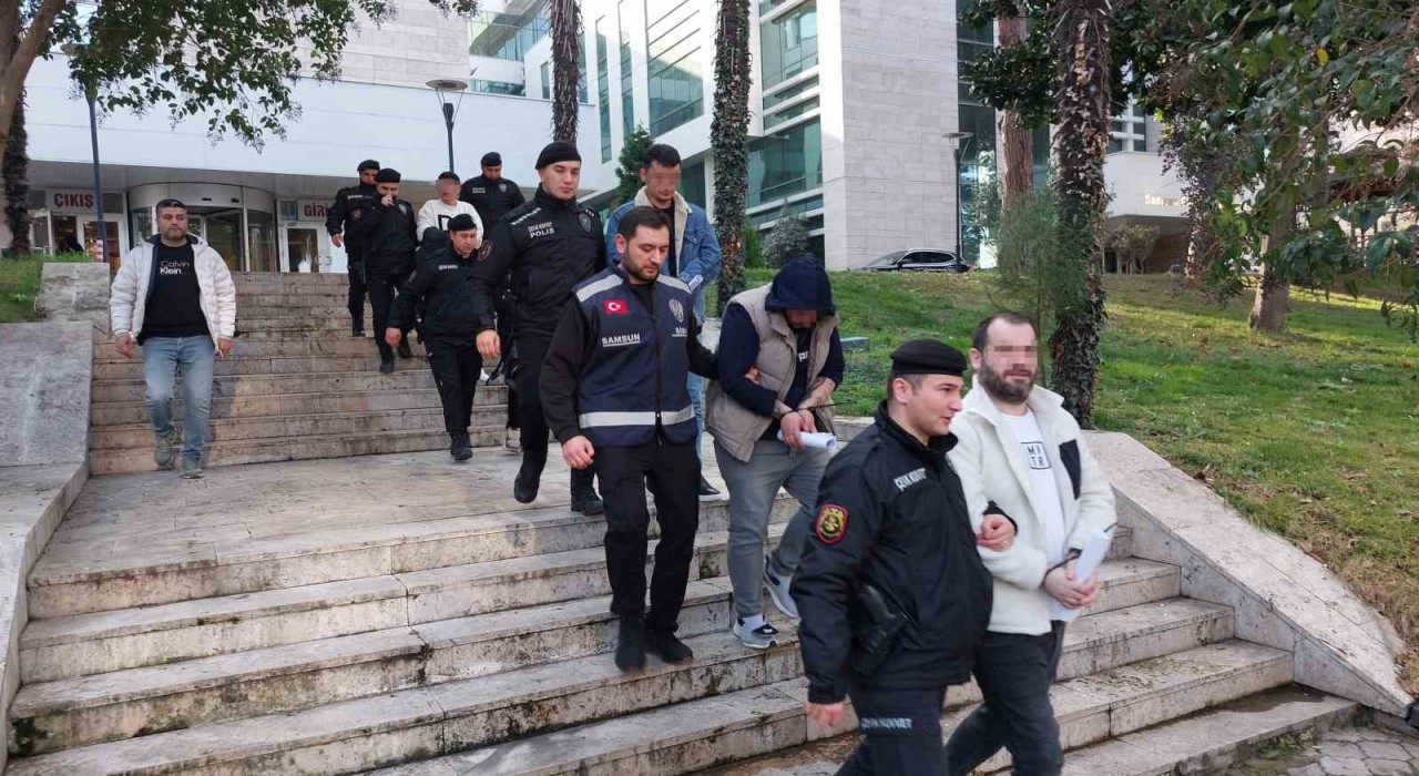 Samsun merkezli yasa dışı bahis operasyonundan 5 kişi tutuklandı