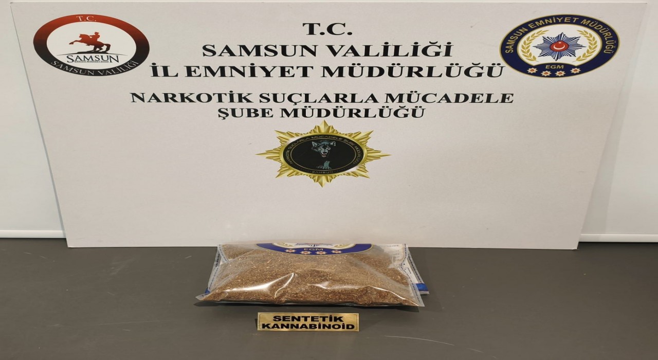 Samsunda 734 gram bonzai ele geçirildi