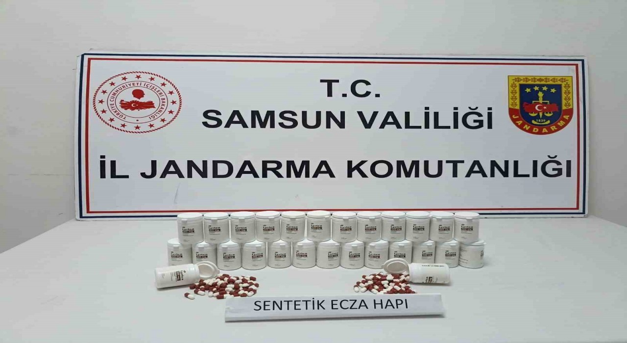 Samsunda jandarmadan uyuşturucu operasyonu: 2 gözaltı