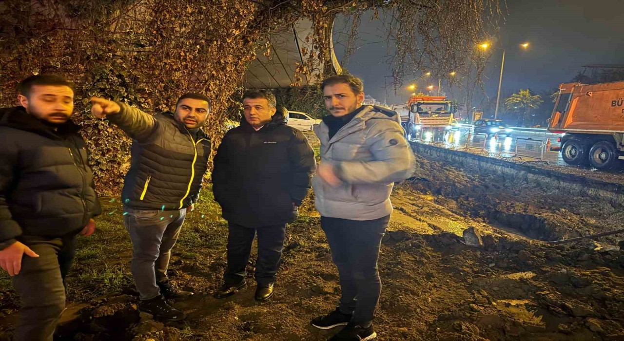 Samsunda trafiğe nefes aldıracak projeye başlandı