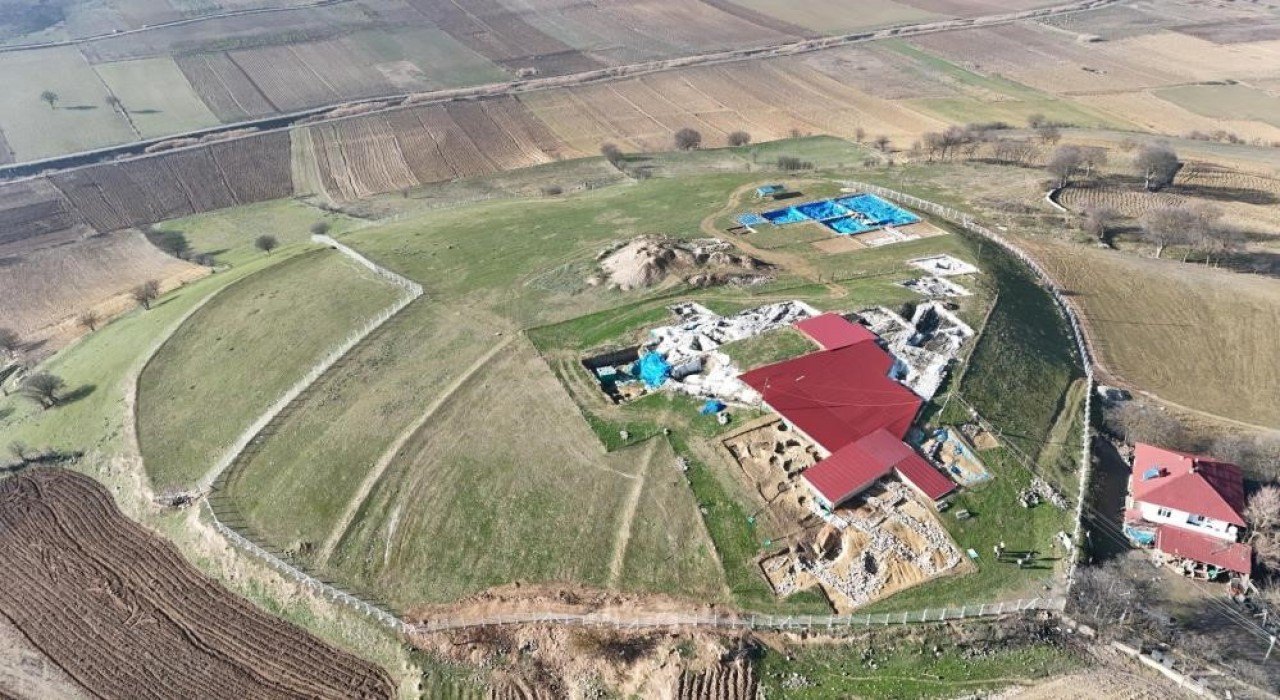 Samsundaki kazı çalışmaları