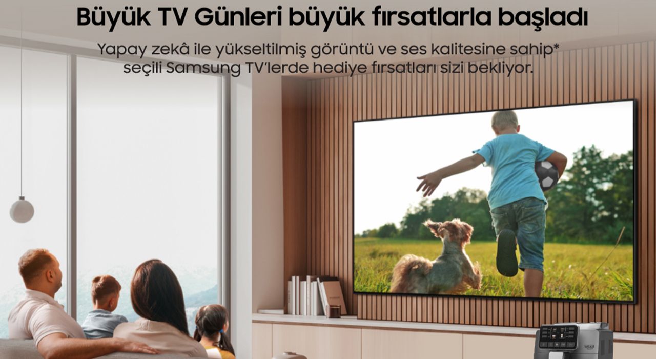 Samsung’dan 5 Mart’a Kadar Büyük TV Günleri Kampanyası