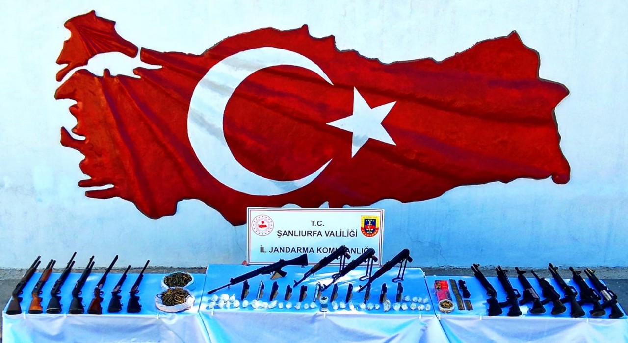 Şanlıurfada silah kaçakçılarına dron destekli operasyon: 23 gözaltı