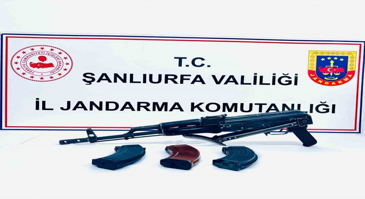 Şanlıurfada silah kaçakçılarına operasyon: 5 gözaltı
