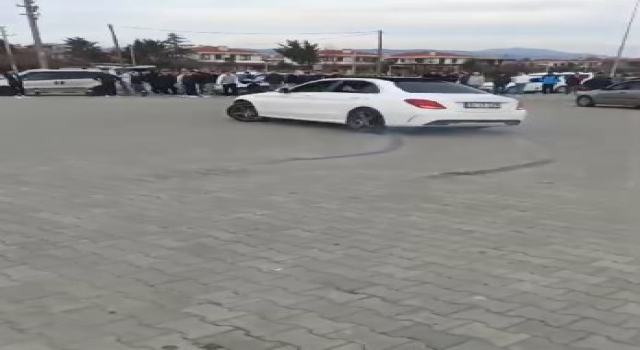 Şarköyde drift atan sürücüye 84 bin TL ceza