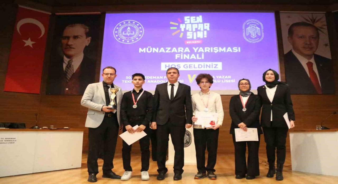 Sen Yaparsın Melikgazi Münazara Yarışmasının şampiyonu belli oldu