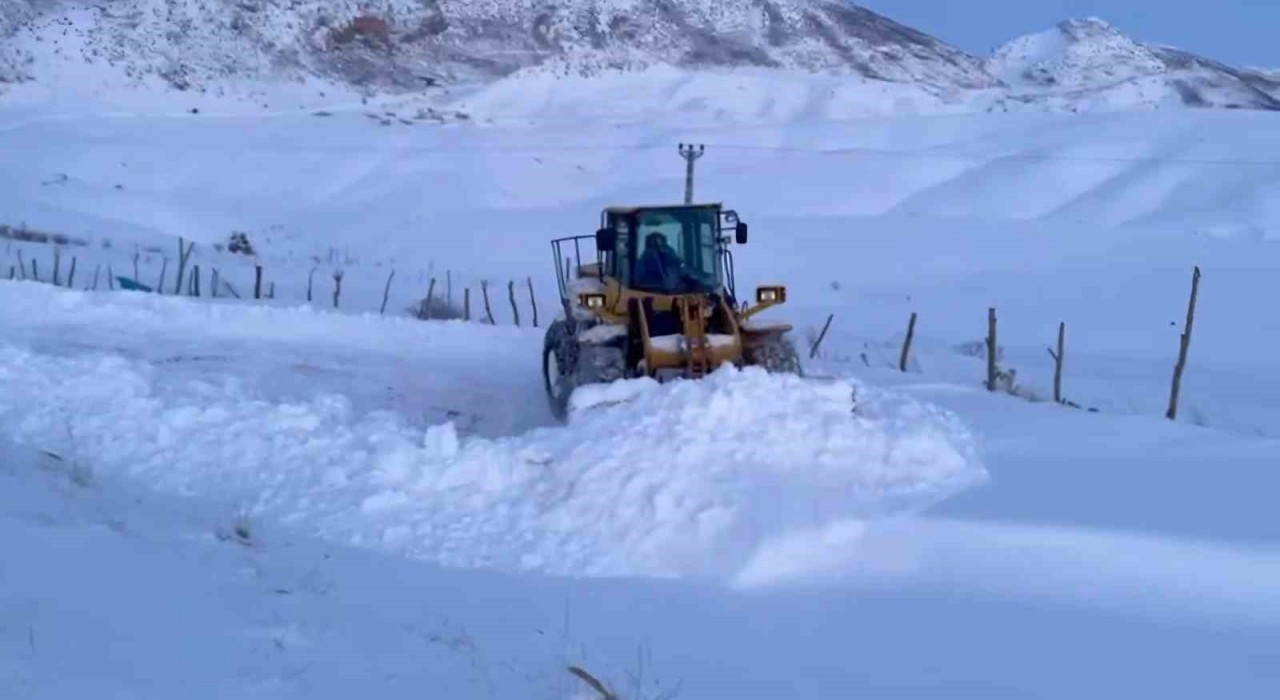 Siirtte kar yağışı nedeniyle kapanan tüm yollar açıldı